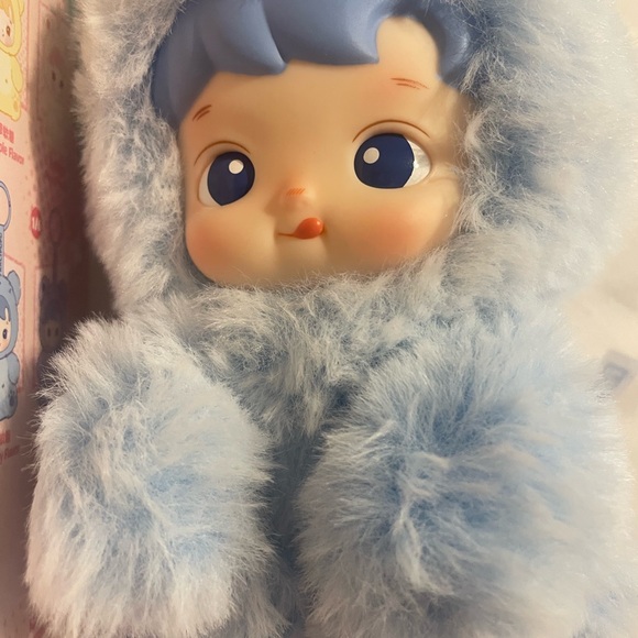 Pop Mart Haci Pupu Gummy Bear Plush Bag Charm - Blueberry - Picture 2 of 6